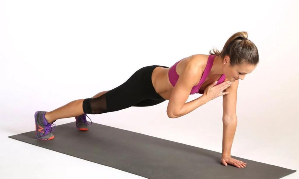 Plank with Shoulder Taps